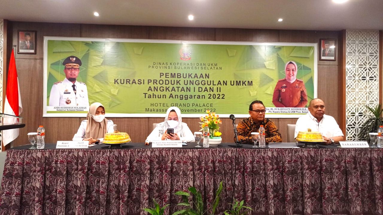 Buka Kegiatan Kurasi Produk Unggulan UMKM, Sukarniaty Tekankan Pentingnya Desain Kemasan yang Baik