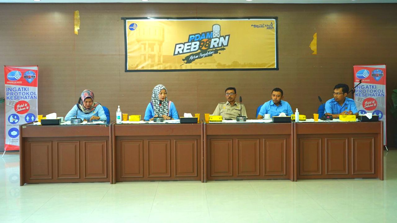 Studi Tiru Ranperda, PDAM Makassar Terima Kunjungan DPRD Bone