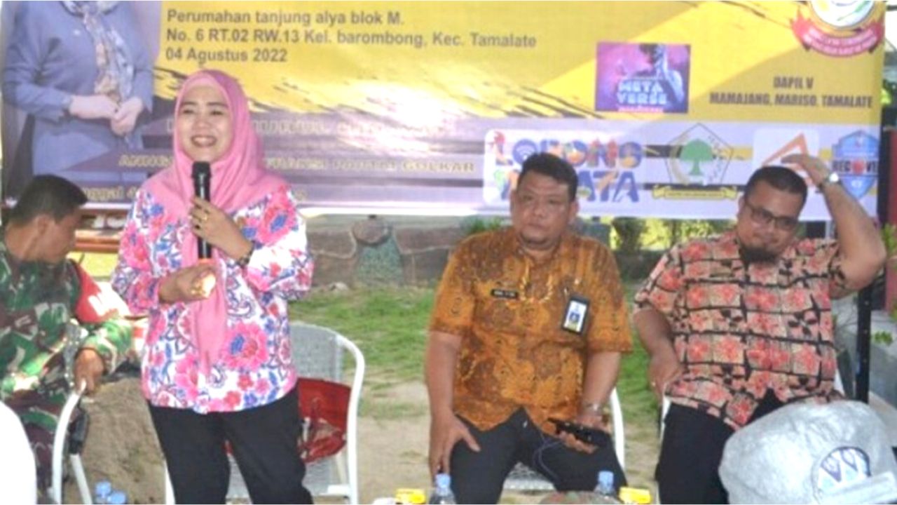 Nurul Hidayat Disambut Antusias Warga Barombong