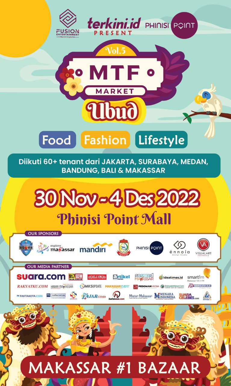 MTF Market Akan Kembali Digelar di Mall PIPO 2 MTF Market Akan Kembali Digelar di Mall PIPO