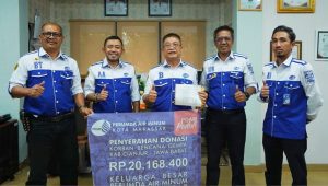 PDAM Makassar Kirim Bantuan untuk Korban Gempa Cianjur