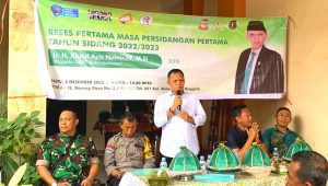 Reses di Borong, Azis Namu Janjikan Perbaikan Drainase