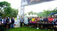 Bupati Pangkep Lepas Ratusan Pelari Trail Run Tompo Bulu