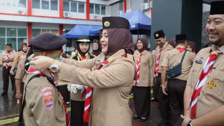 Wawali Makassar Beri Dana Operasional Ke Kwartir Cabang Tamalanrea & Biringkanaya