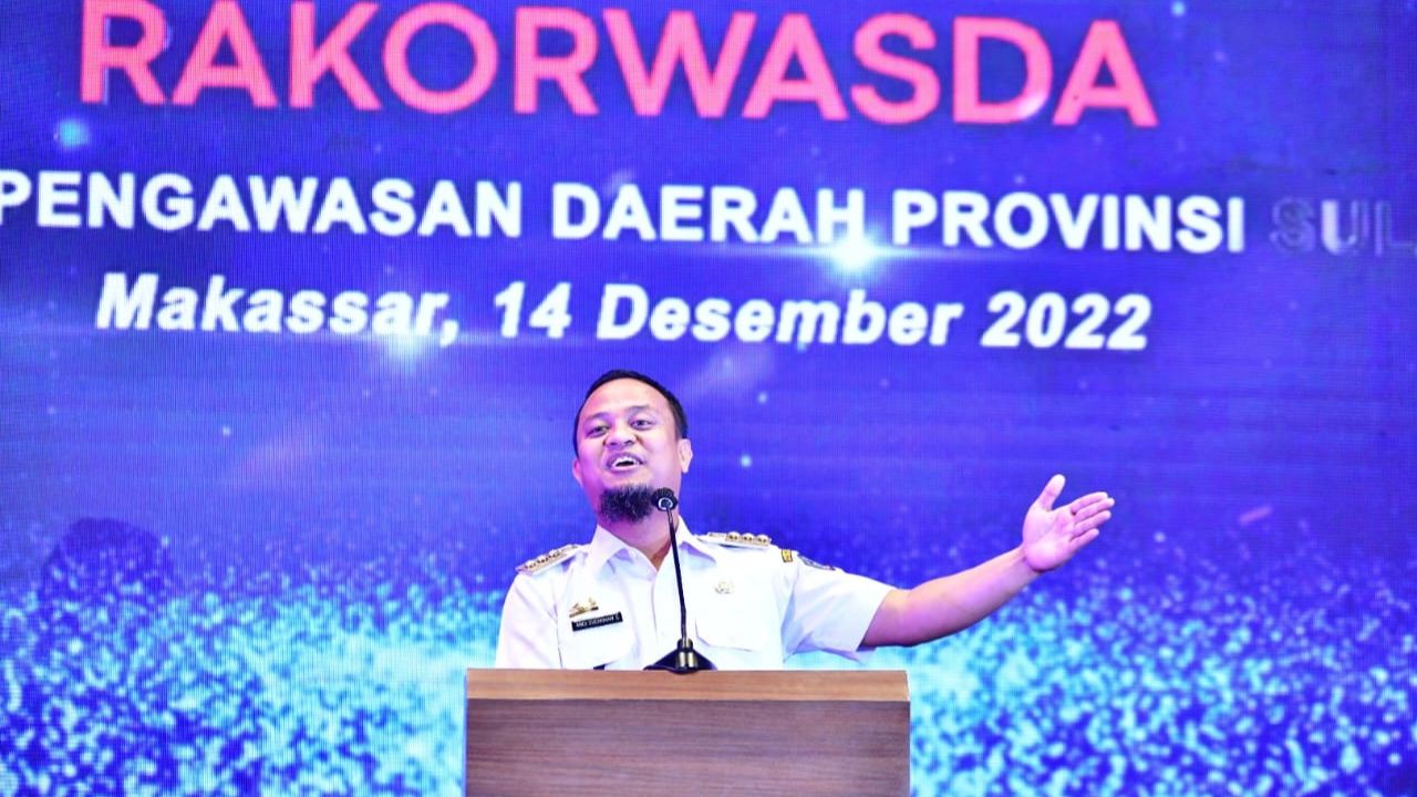 Buka Rakorwasda Sulsel, Andi Sudirman Minta Koordinasi Inspektur Ditingkatkan 2 Buka Rakorwasda Sulsel, Andi Sudirman Minta Koordinasi Inspektur Ditingkatkan