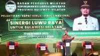 Pelantikan KKLR, Gubernur Andi Sudirman Tegaskan Komitmen Bangun Luwu Raya