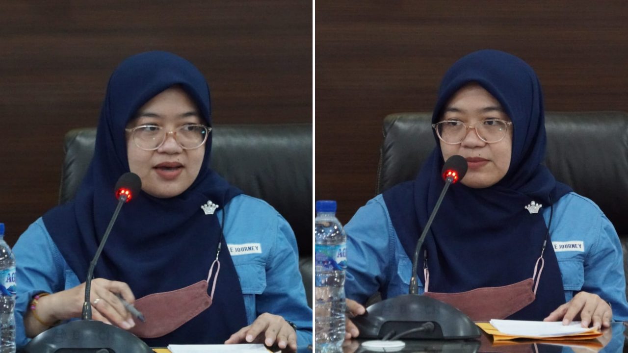 Sekretaris Dinas Kominfo-SP Kab. Gowa, Widiah Restuti Hasan