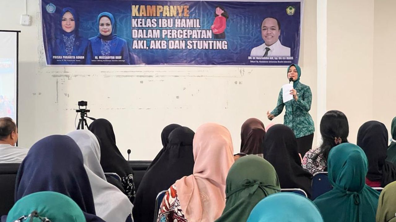 Puluhan Ibu Hamil di Desa dan Kelurahan Ikut Kampanye Percepatan Penurunan AKI dan AKB