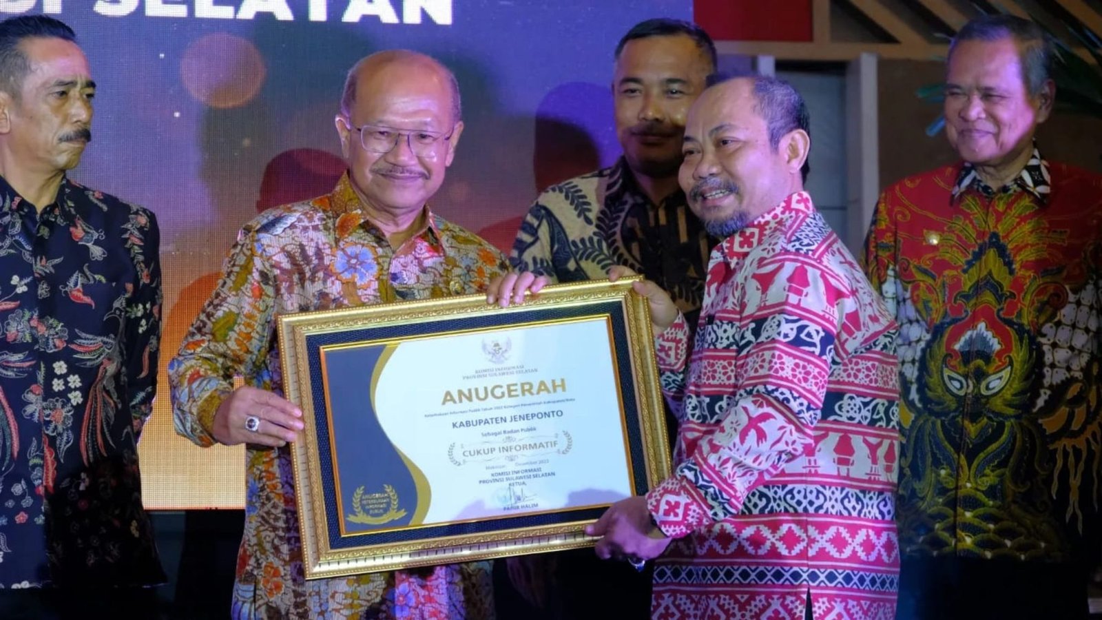 Utamakan Kemitraan dengan Media, Jeneponto Raih Penghargaan Kategori Lembaga Informatif