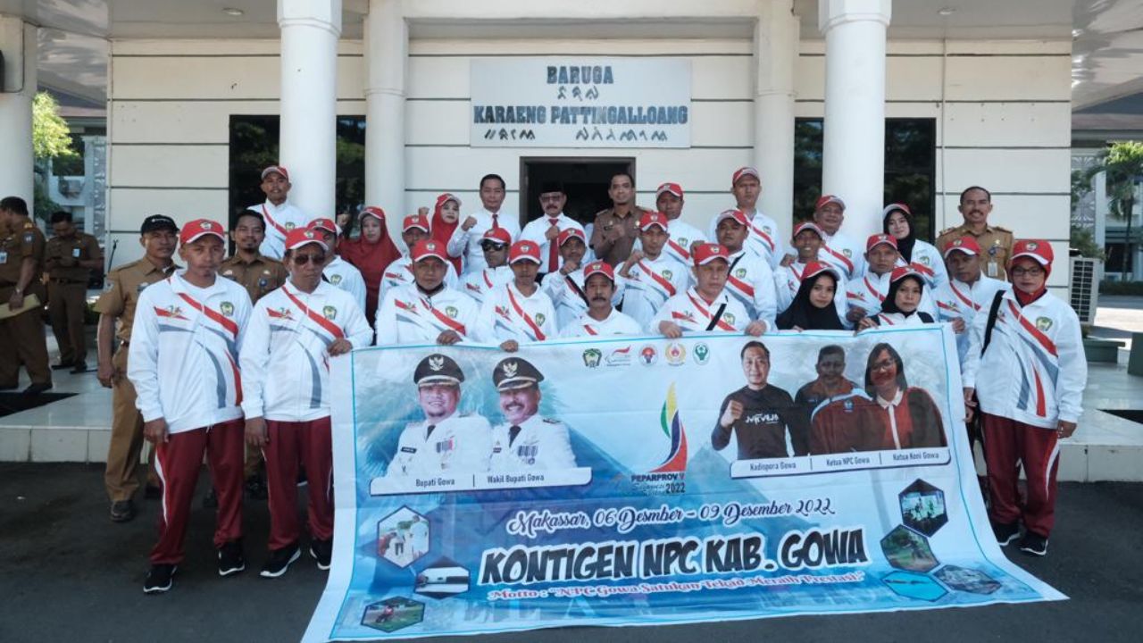 30 Atlet Gowa Ikut Paralympic Peparda Provinsi Sulsel