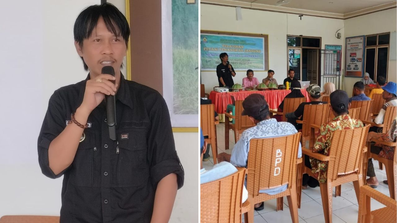 Akhir Tahun 2022, Kades Tarowang Gelar Pelatihan Permentasi Pupuk Organik dan Permentasi Bibit Jagung