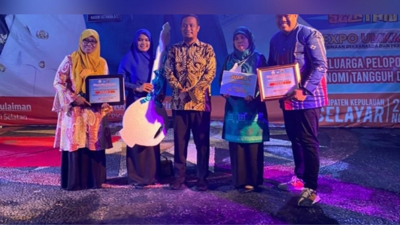 Pangkep Raih Juara Umum Jambore TP PKK Sulsel