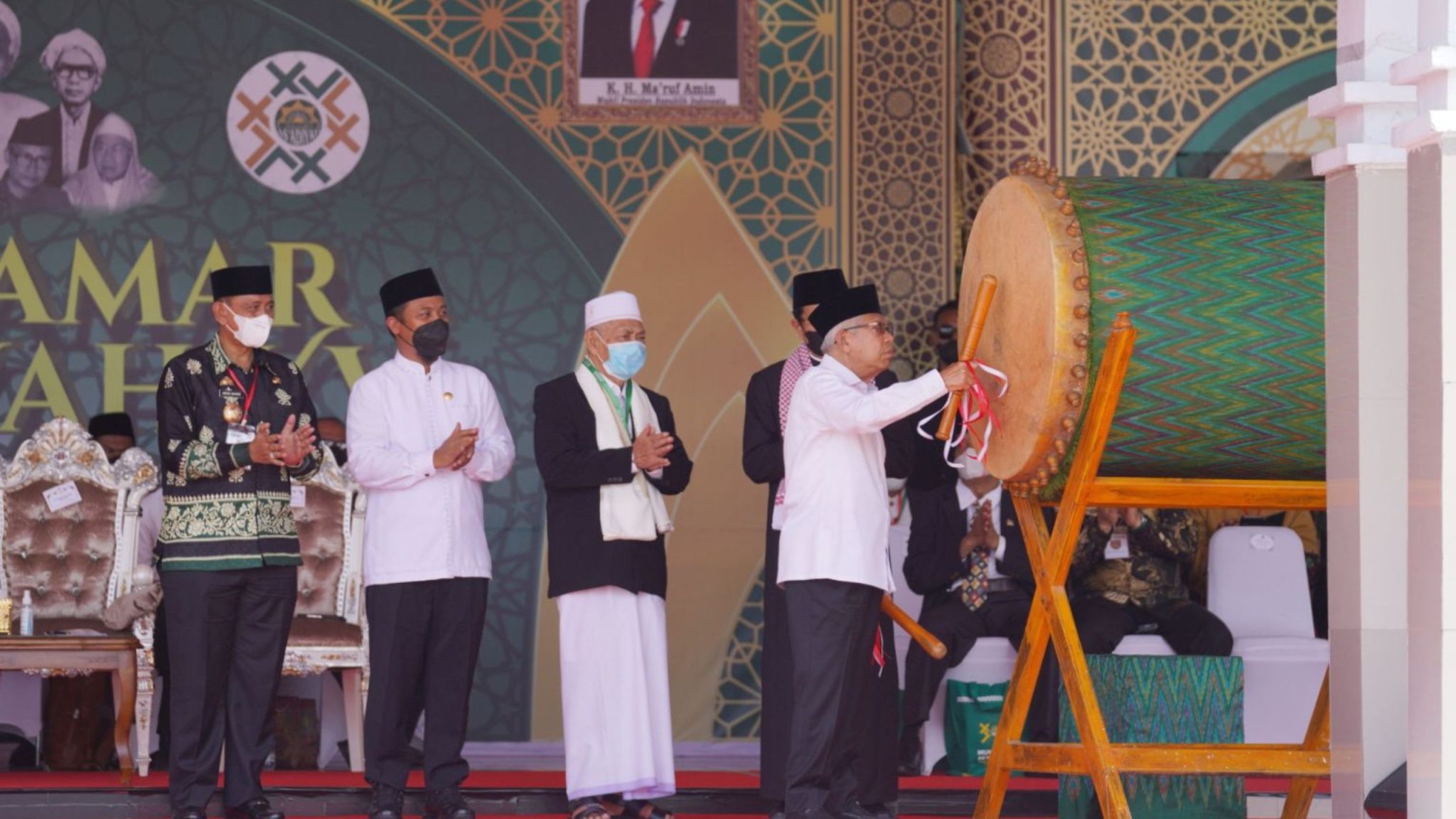 Gubernur Andi Sudirman Dampingi Wapres KH Ma’ruf Amin Kunjungan Kerja ke Wajo