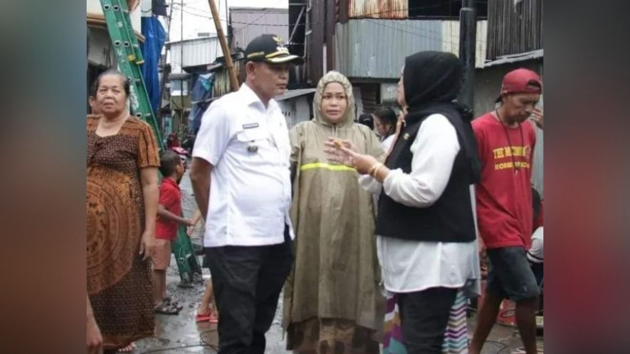 Camat Ujung Tanah Pastikan Rumah Warga yang Rusak dapat Bantuan