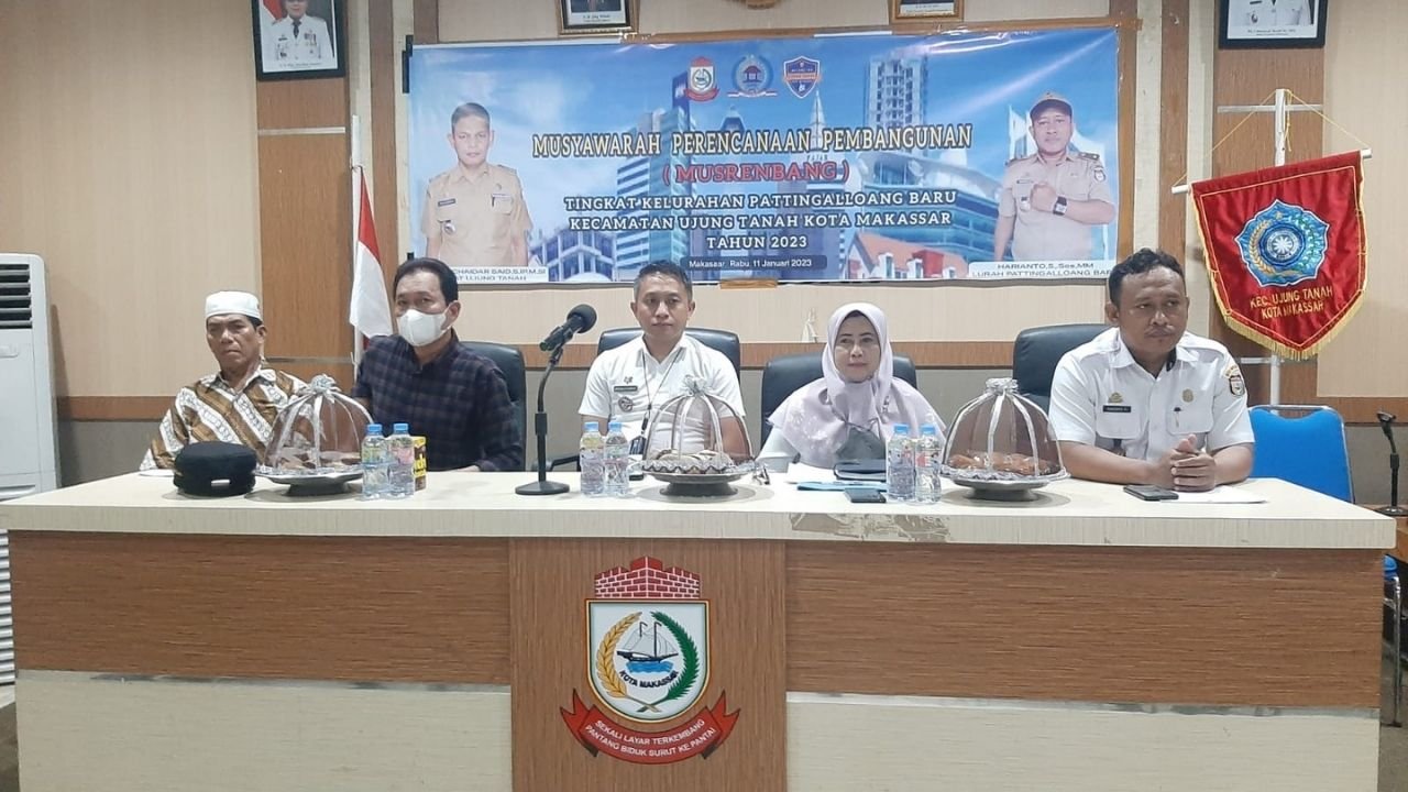 Melalui Musrembang, Lurah Pattingalloang Baru Terima Aspirasi & Keluhan Warganya