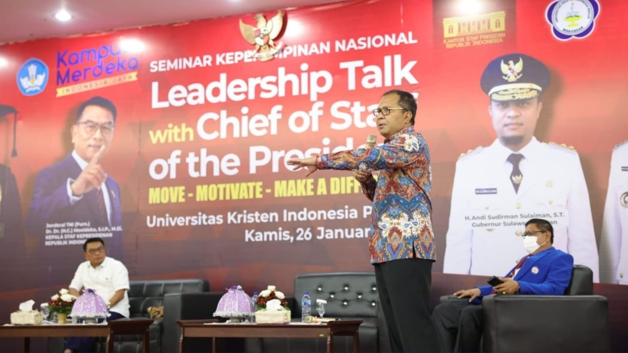 Jadi Pembicara Bersama KSP Moeldoko, Danny: Pemimpin Harus Berani dan Mendengar