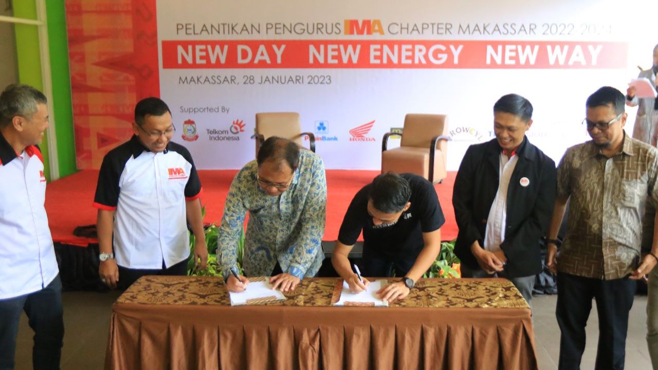 Pengurus IMA Chapter Makassar, Maros dan Gowa Periode 2022-2024 Dilantik