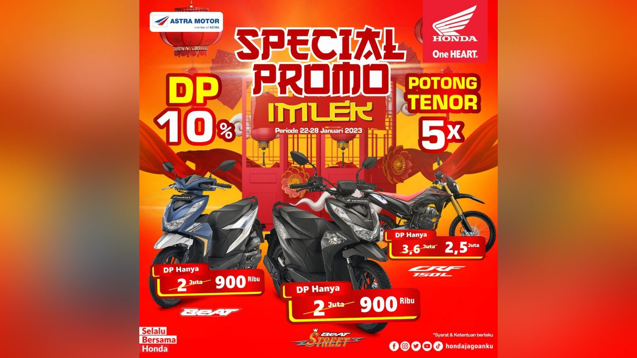 Astra Motor Sulsel Bagi-Bagi Promo Untuk Rayakan Imlek