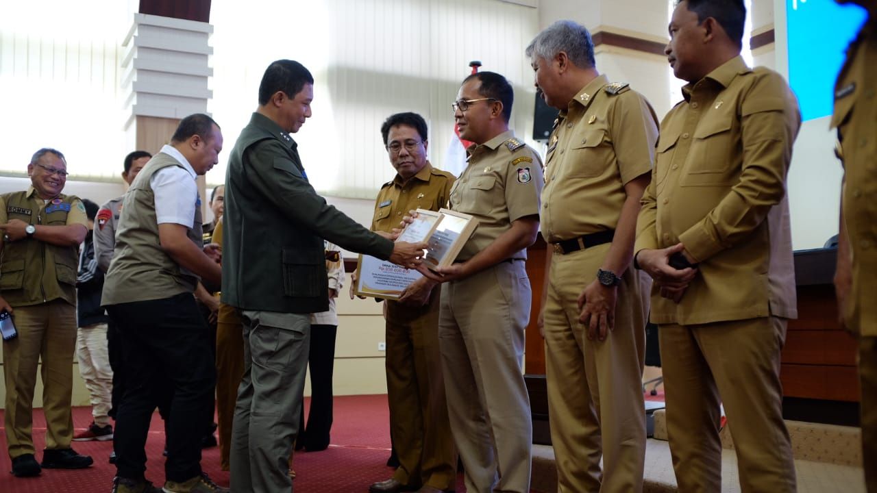 Tanggap Darurat Bencana, Pemkot Makassar Terima DSP Senilai Rp350 Juta dari BNPB
