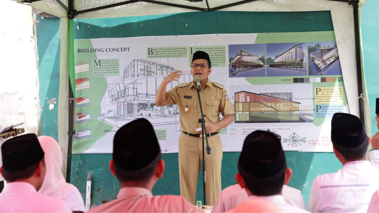 Danny Pomanto Bantu Hibah Pembangunan Gedung PCNU Makassar Rp1 Miliar
