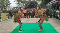 Tarian “Magis” Turuk Langgai Sambut Pangdam I/BB di Kodim 0319/Mentawai