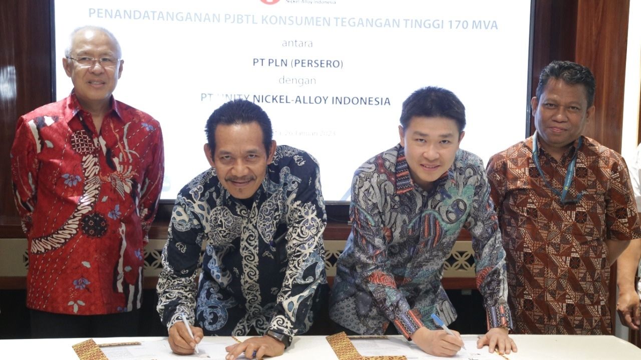 Lagi, PLN Dipercaya Listriki Smelter PT Unity Nickel - Alloy Indonesia sebesar 170 MVA 2 Lagi, PLN Dipercaya Listriki Smelter PT Unity Nickel - Alloy Indonesia sebesar 170 MVA
