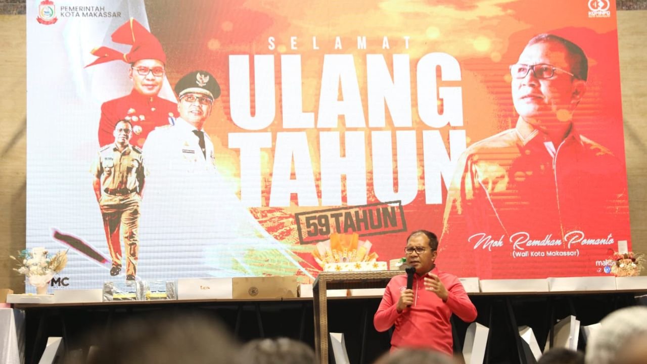 Genap Berusia 59 Tahun, Danny Pomanto Komitmen Berikan yang Terbaik untuk Makassar