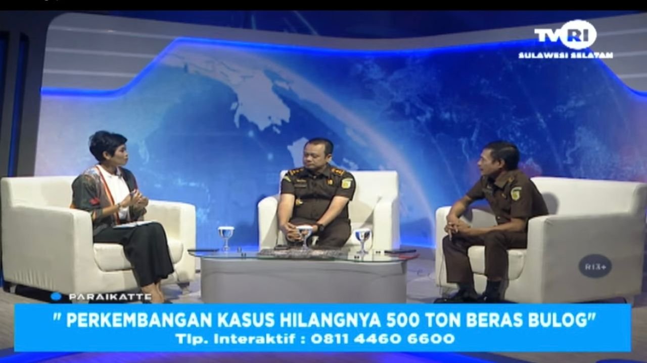 Koordinator Penyidik Pidsus Kejati Sulsel Jelaskan Perkara Hilangnya 500 Ton Beras Bulog