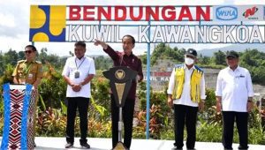 Presiden Jokowi Resmikan Bendungan Kuwil Kawangkoan