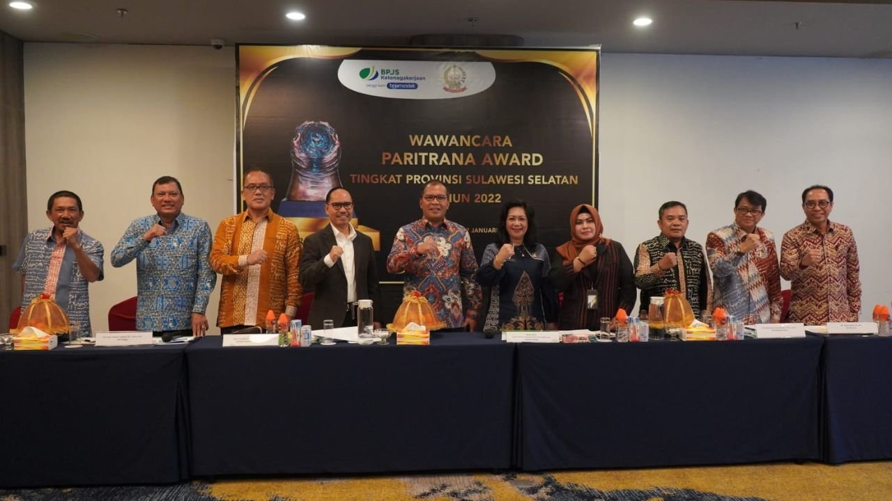 Wali Kota Danny Optimis Pemkot Makassar Raih Penghargaan Paritrana Award BPJS Ketenagakerjaan