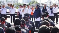 Jaga Kondisi Kendaraan Operasional Dishub Makassar Gelar Apel Pengecekan