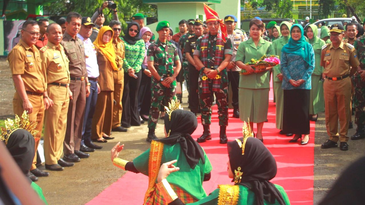 Pertama Kalinya, Kunjungan Pangdam Diterima Bupati Jeneponto
