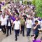 Gubernur Andi Sudirman Bersama Masyarakat Jalan Sulsel Anti Mager di Enrekang
