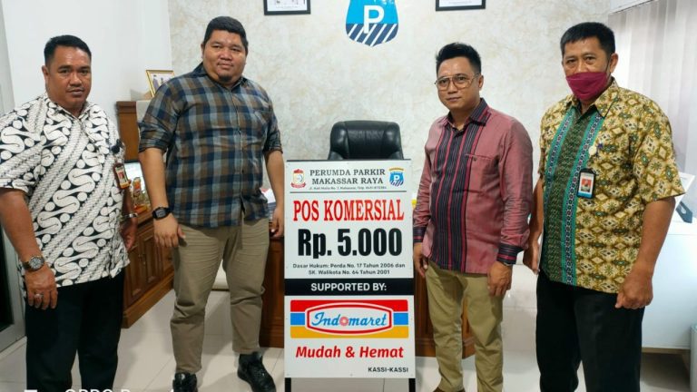Perumda Parkir Gratiskan Parkiran di Seluruh Indomaret di Makassar