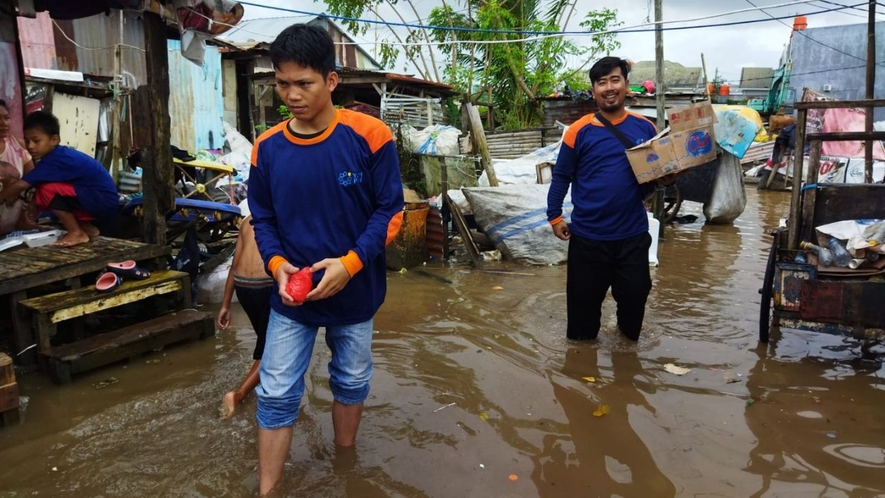 Aksi Peduli Disaster Response dari YBM PLN, Untuk Korban Banjir Makassar