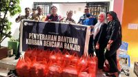 Solidaritas Kemanusiaan, PDAM Makassar Kembali Bantu Pengungsi Terdampak Banjir