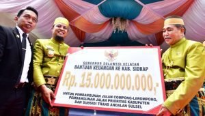 HUT Sidrap ke-679, Gubernur Sulsel telah Alokasikan Rp300 Miliar untuk Program Prioritas