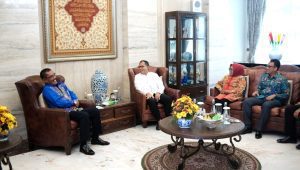 Perkuat Sinergitas Kakanwil Kemenkumham Sulsel Temui Danny Pomanto