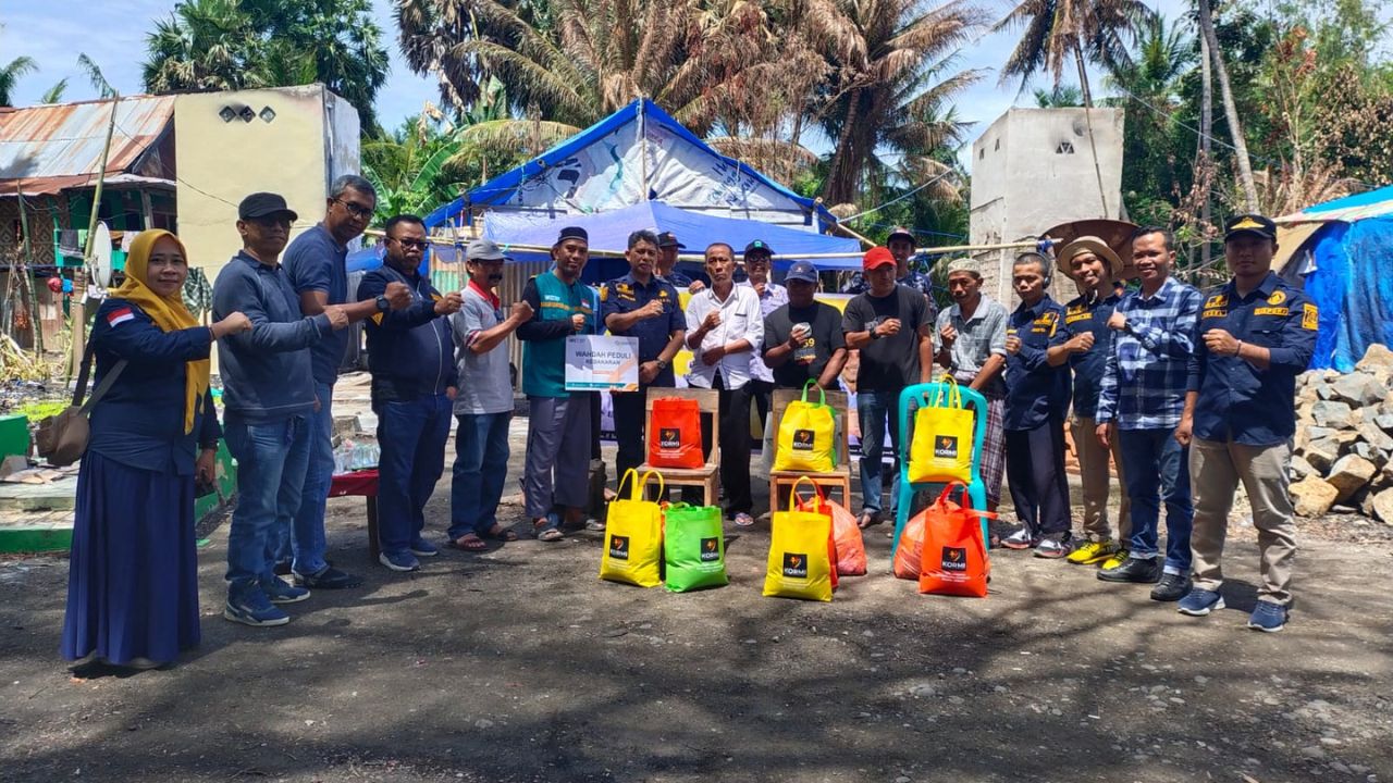 Gerakan Kemanusiaan KORMI Jeneponto untuk Korban Kebakaran Bosalia Sidenre