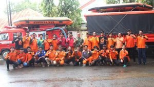 Bencana Banjir Pangkep, Dandim 1421 Tinjau Dapur Umum di Islamic Centre