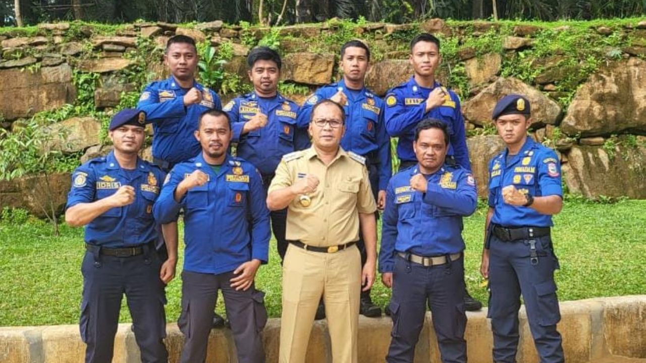 HUT Damkar Ke-104, Wali Kota Danny Lepas 2 Tim Damkar Ikuti Skill Kompetisi Nasional