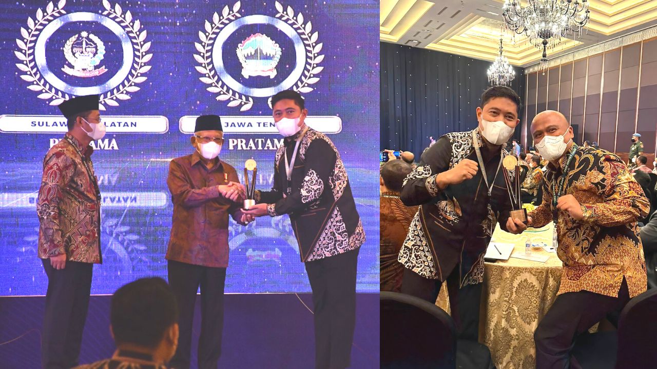 Pemprov Sulsel Raih Penghargaan KPPU Award 2023