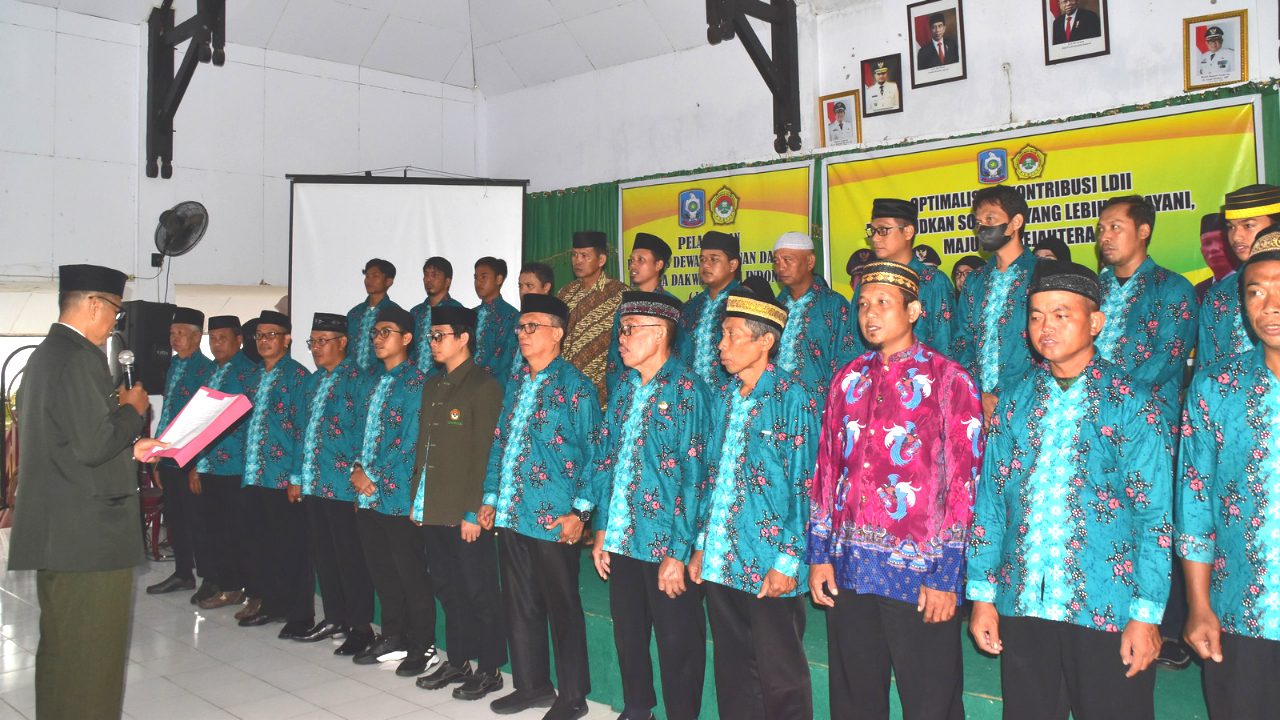 Pelantikan Pengurus LDII Soppeng Masa Bakti 2022-2027 di Rujab Bupati