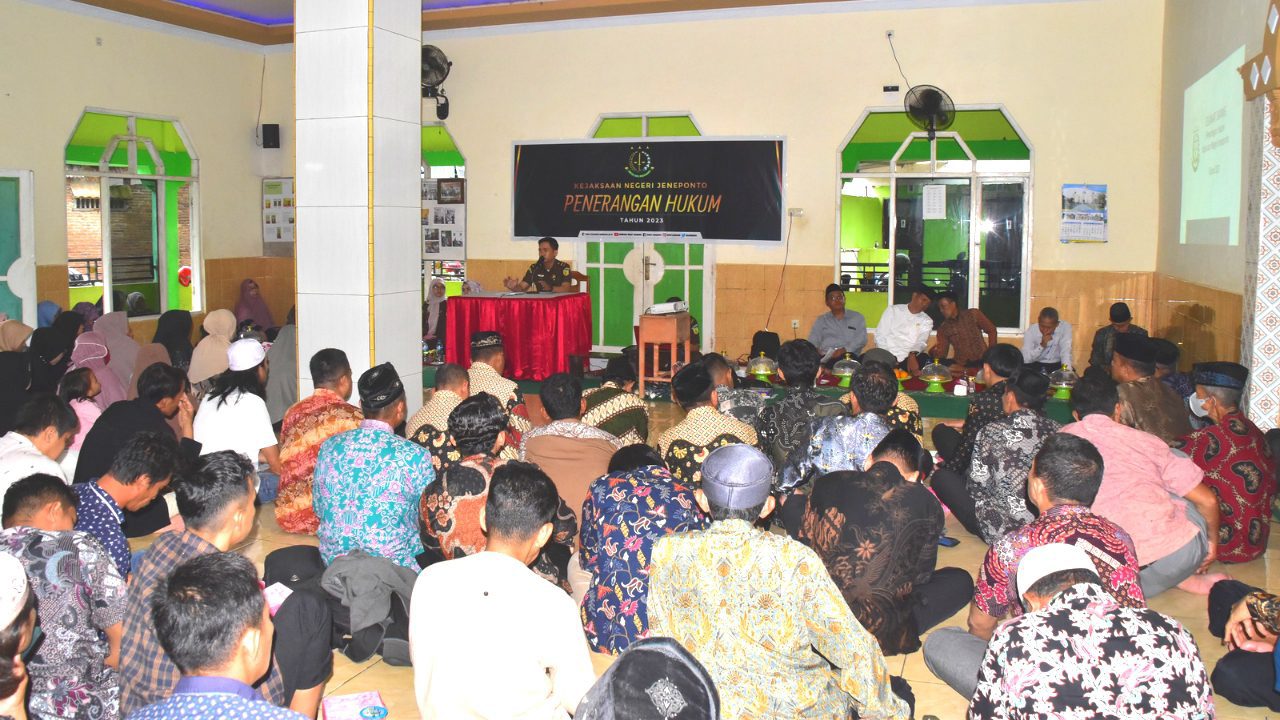 Kejari dan LDII Jeneponto Kerjasama Penerangan Hukum kepada Masyarakat