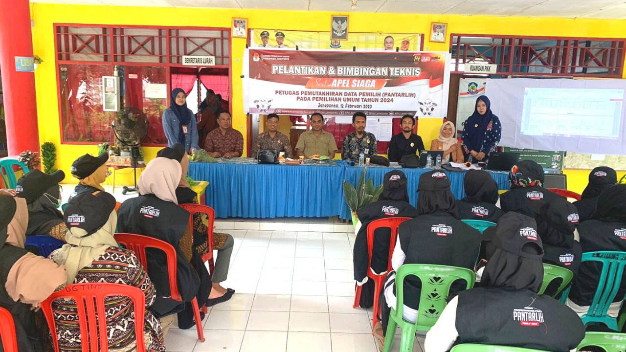 Ketua KPU Sulsel Kunjungi PPS Empoang Jeneponto, Ini Tujuannya