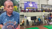 Wakili Gubernur, Kadispora Sulsel Tutup Turnamen Bulutangkis Korpri Cup ll 2023