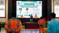 Gubernur Andi Sudirman Irup Apel Bulan K3 di Pangkep