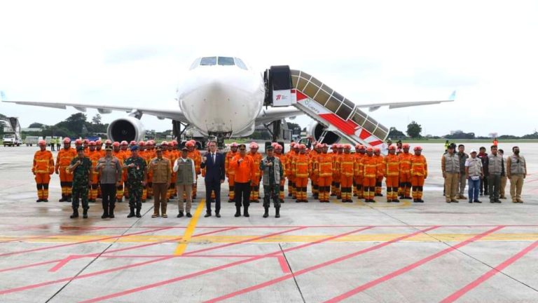 Delegasi Kemanusiaan RI untuk Korban Gempa Turki Telah Tiba di Tanah Air