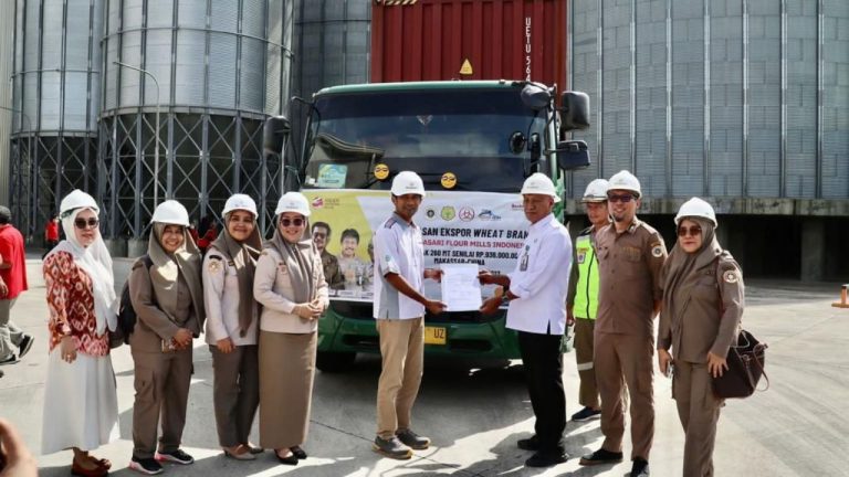 Karantina Pertanian Makassar Lepas Ekspor 260 Ton Dedak Gandum Asal Sulsel 4 Ekspor Sulsel