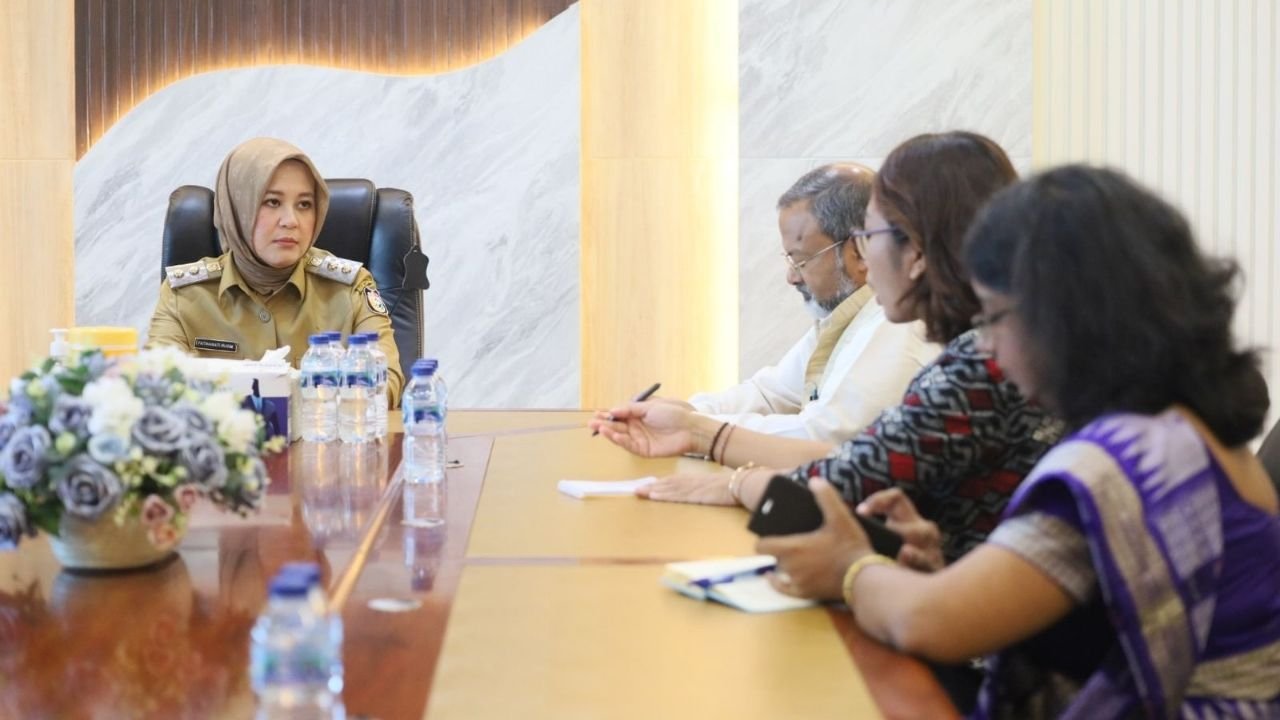 Fatmawati Rusdi Terima Kunjungan Kedutaan India